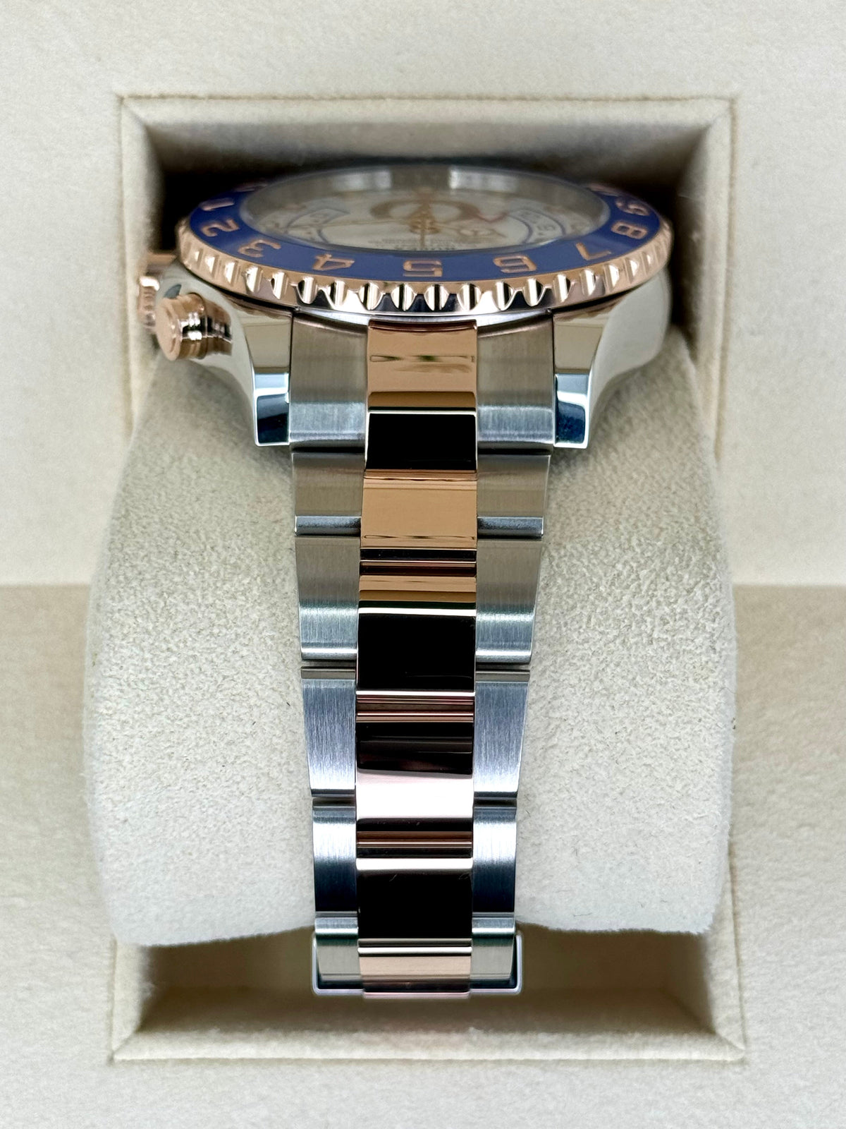 2021 Rolex Yacht-Master II 44mm 116681 Two-Tone White Dial