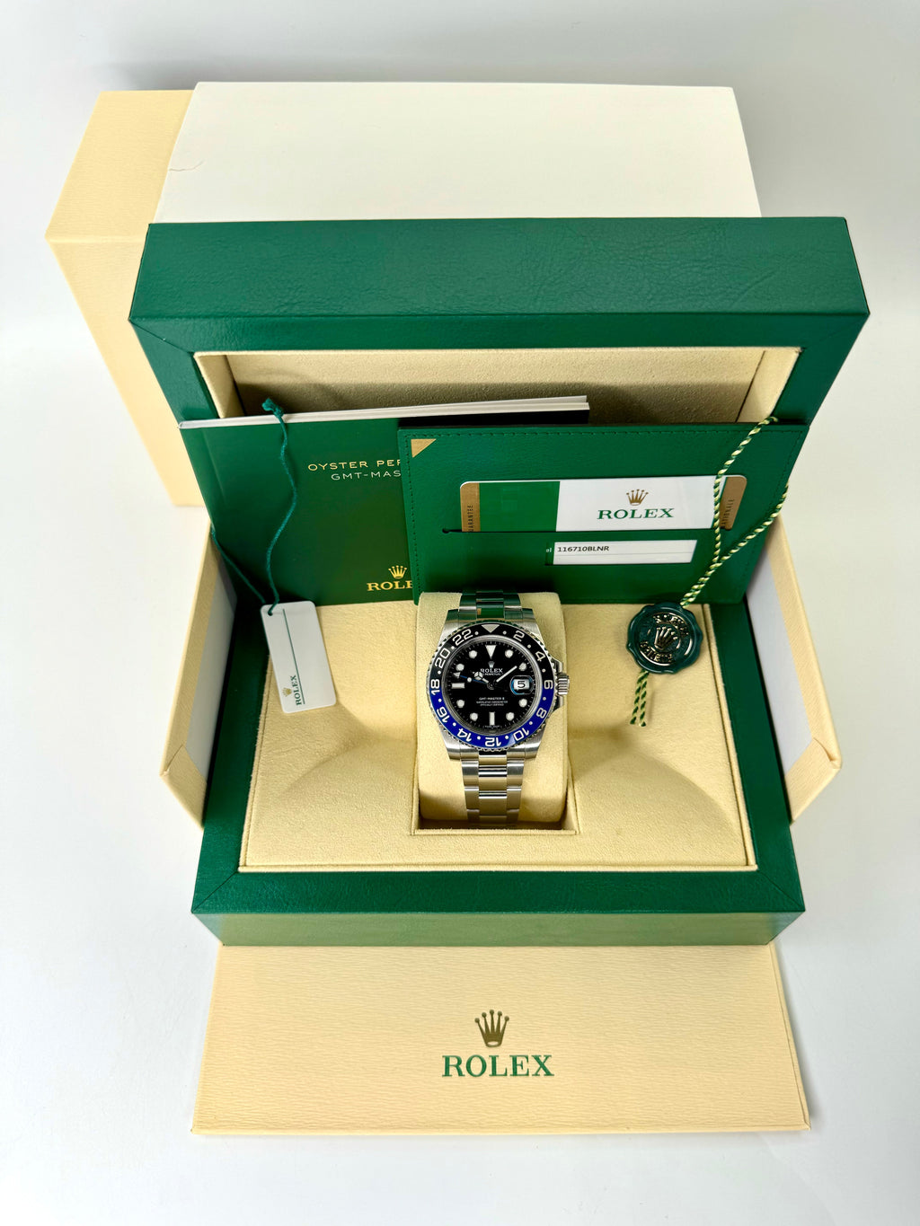 2017 Rolex GMT-Master II "Batman" 40mm 116710BLNR Oyster