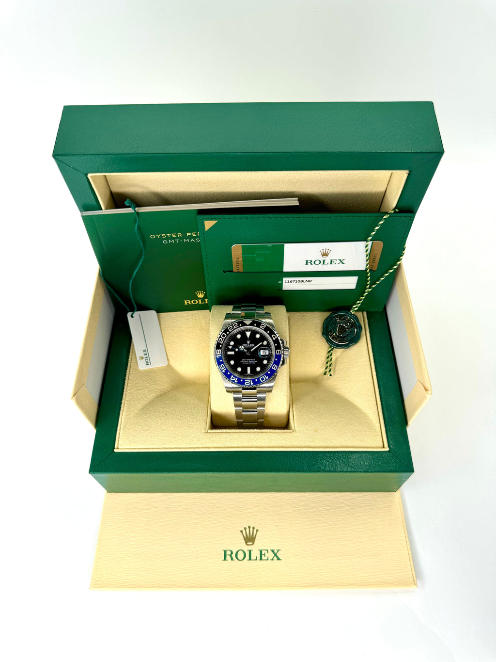 2017 Rolex GMT-Master II "Batman" 40mm 116710BLNR Oyster