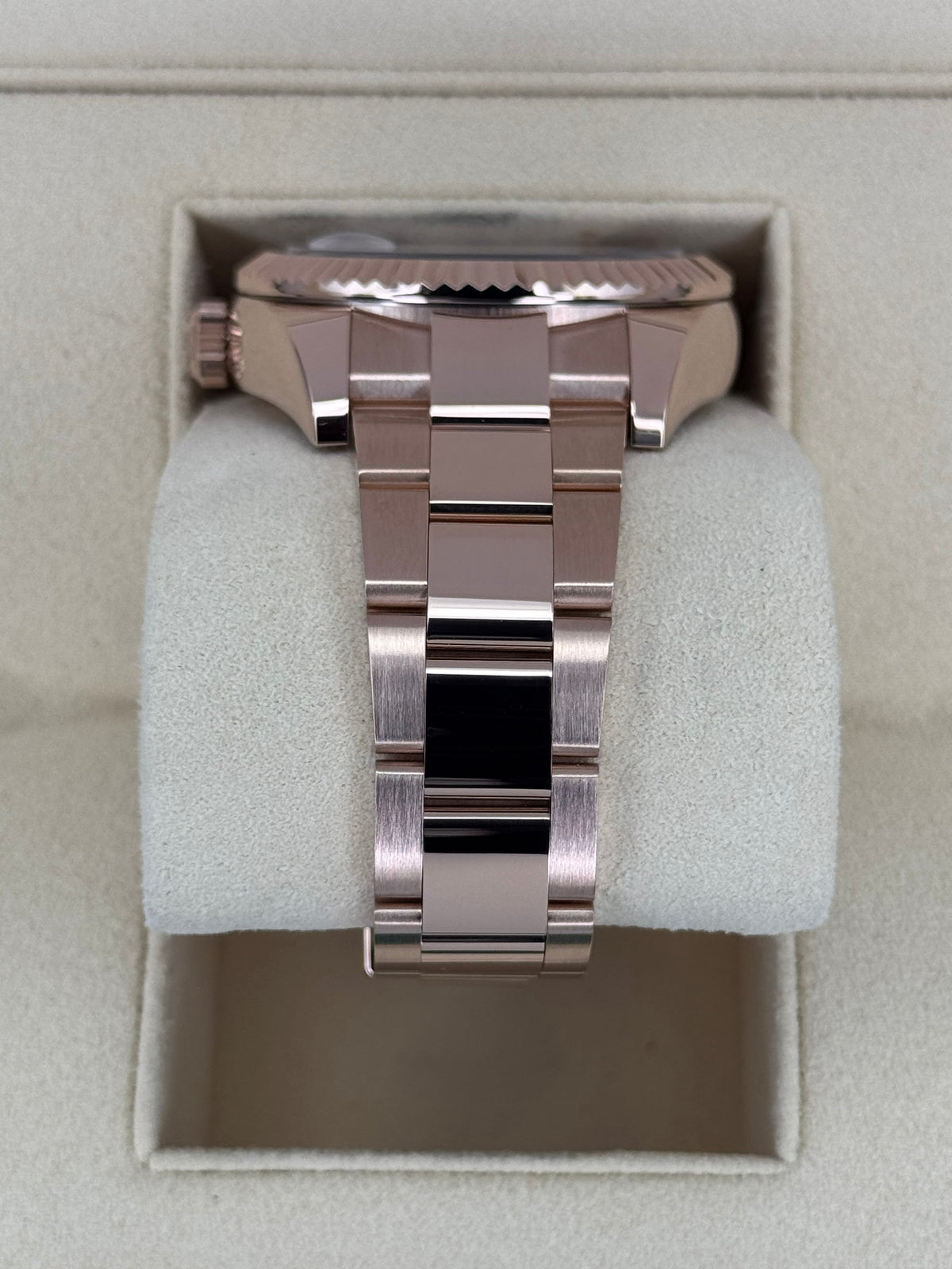 2023 Rolex Sky-Dweller 42mm 326935 Rose Gold White Dial