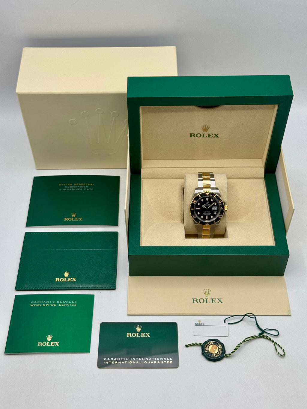 2023 Rolex Submariner 41mm 126613LN Two-Tone Black Dial