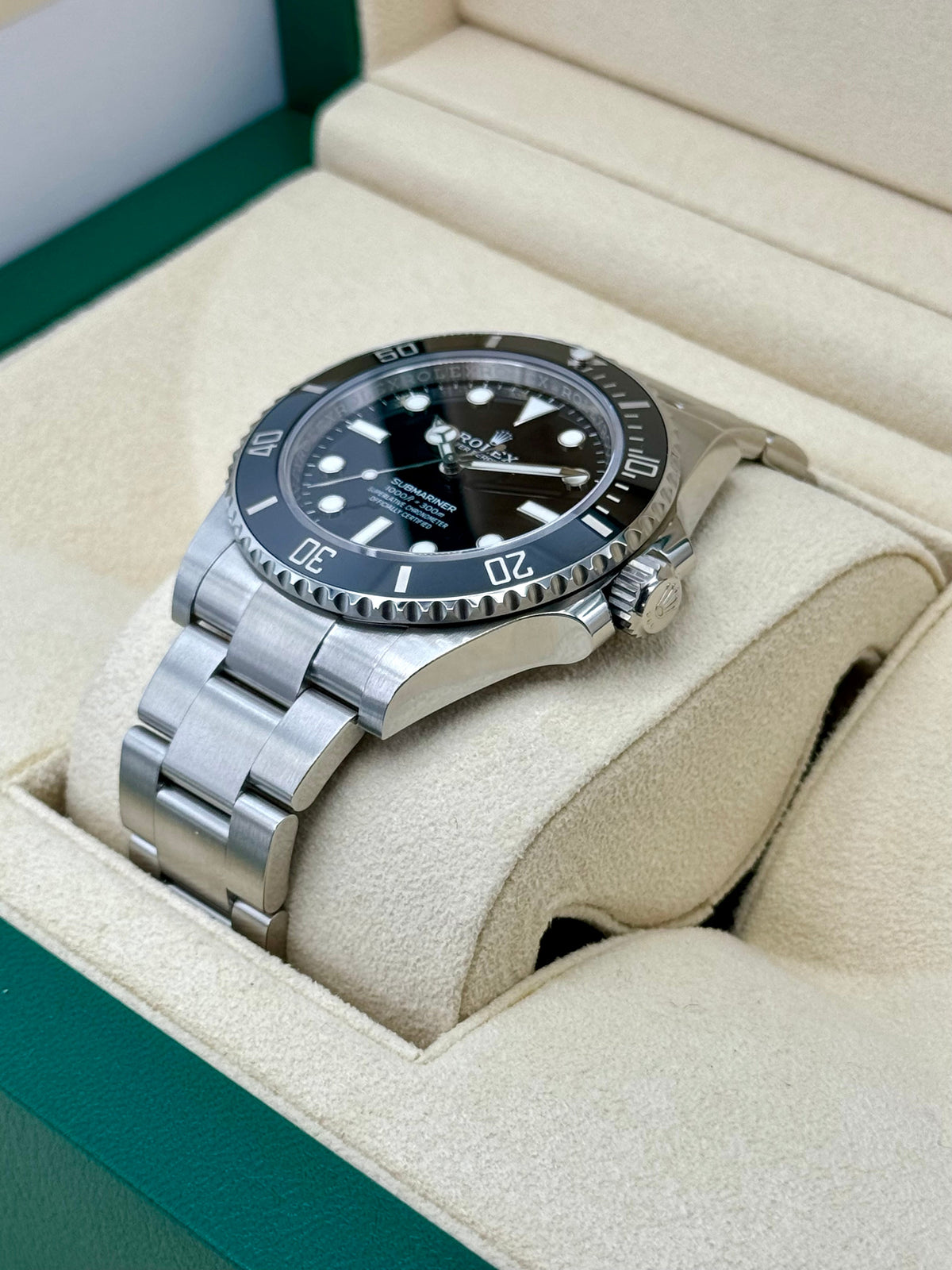 2023 Rolex Submariner 41mm 124060 Stainless Steel Black Dial