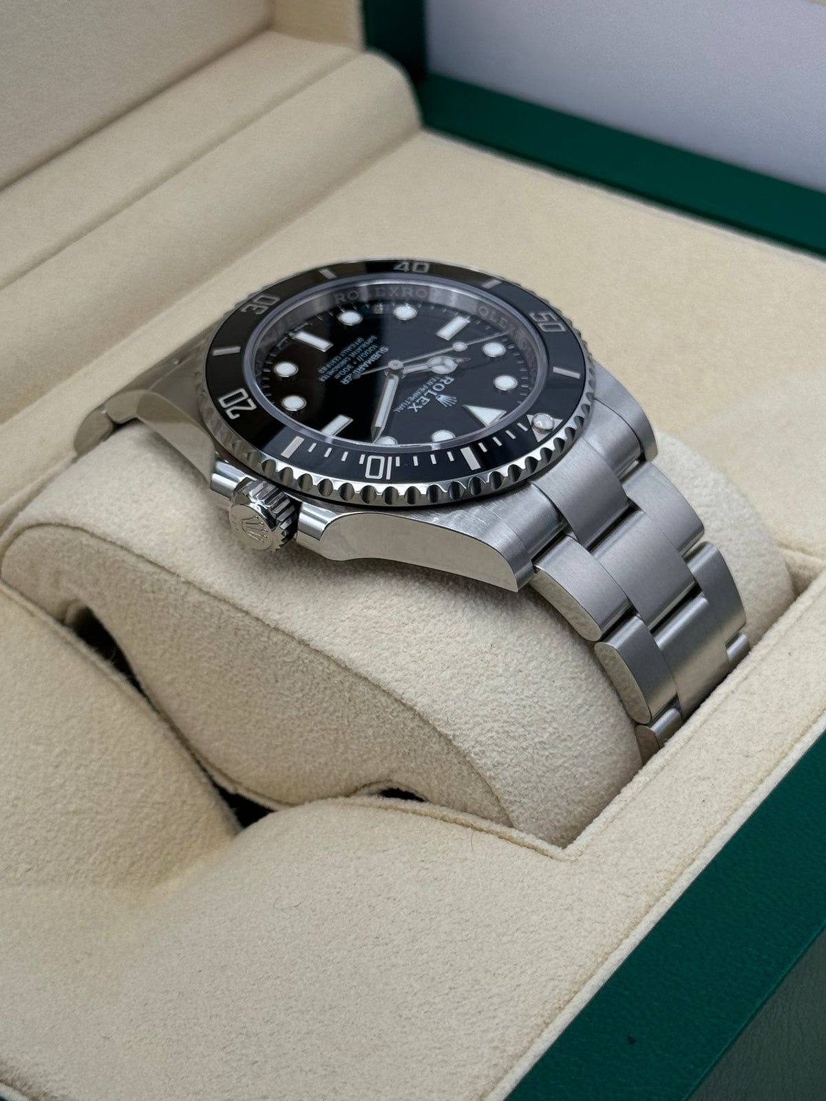 2023 Rolex Submariner 41mm 124060 Stainless Steel Black Dial