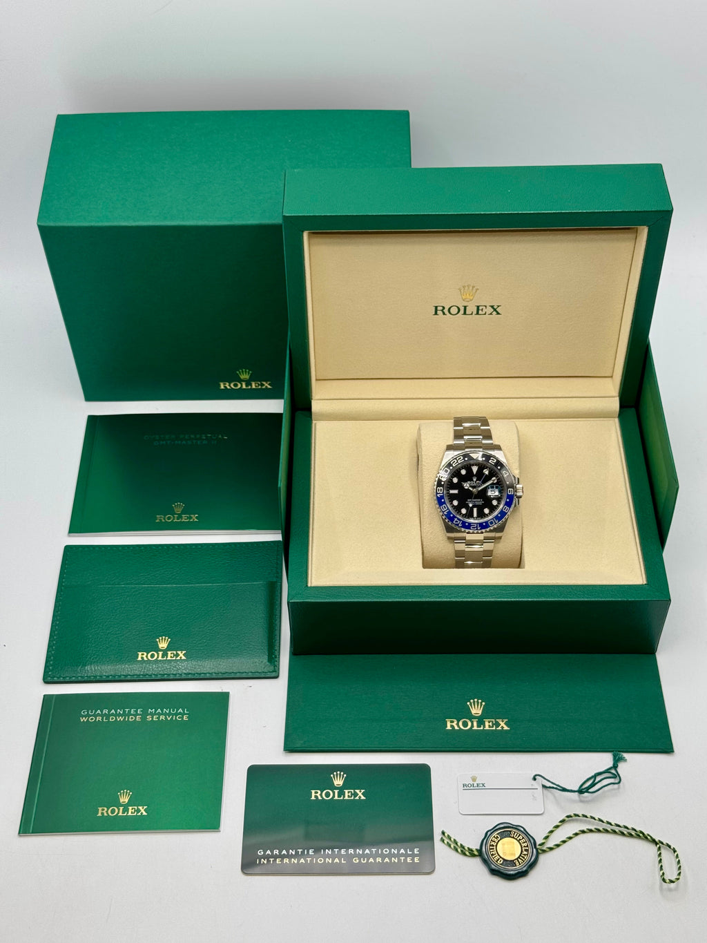 2025 Rolex GMT-Master II "Batman" 40mm 126710BLNR Oyster