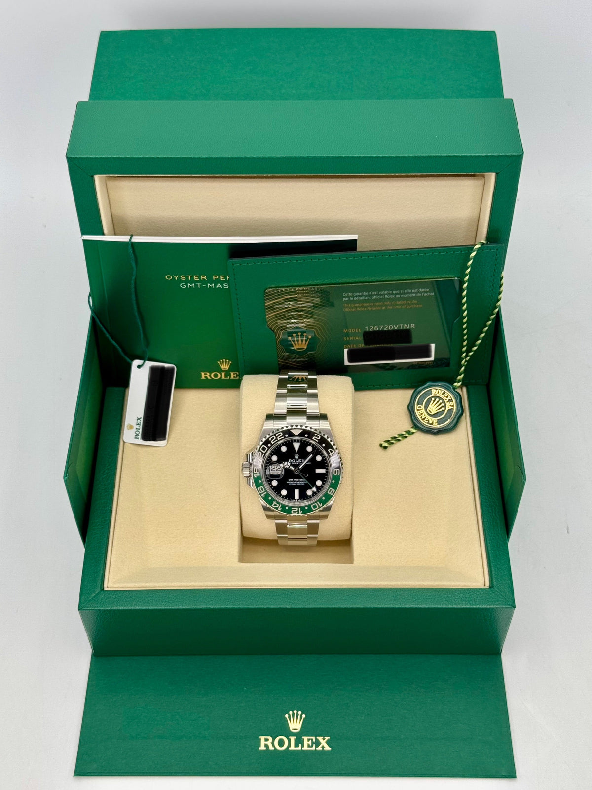 NEW 2026 Rolex GMT-Master II Sprite 40mm 126720VTNR Oyster