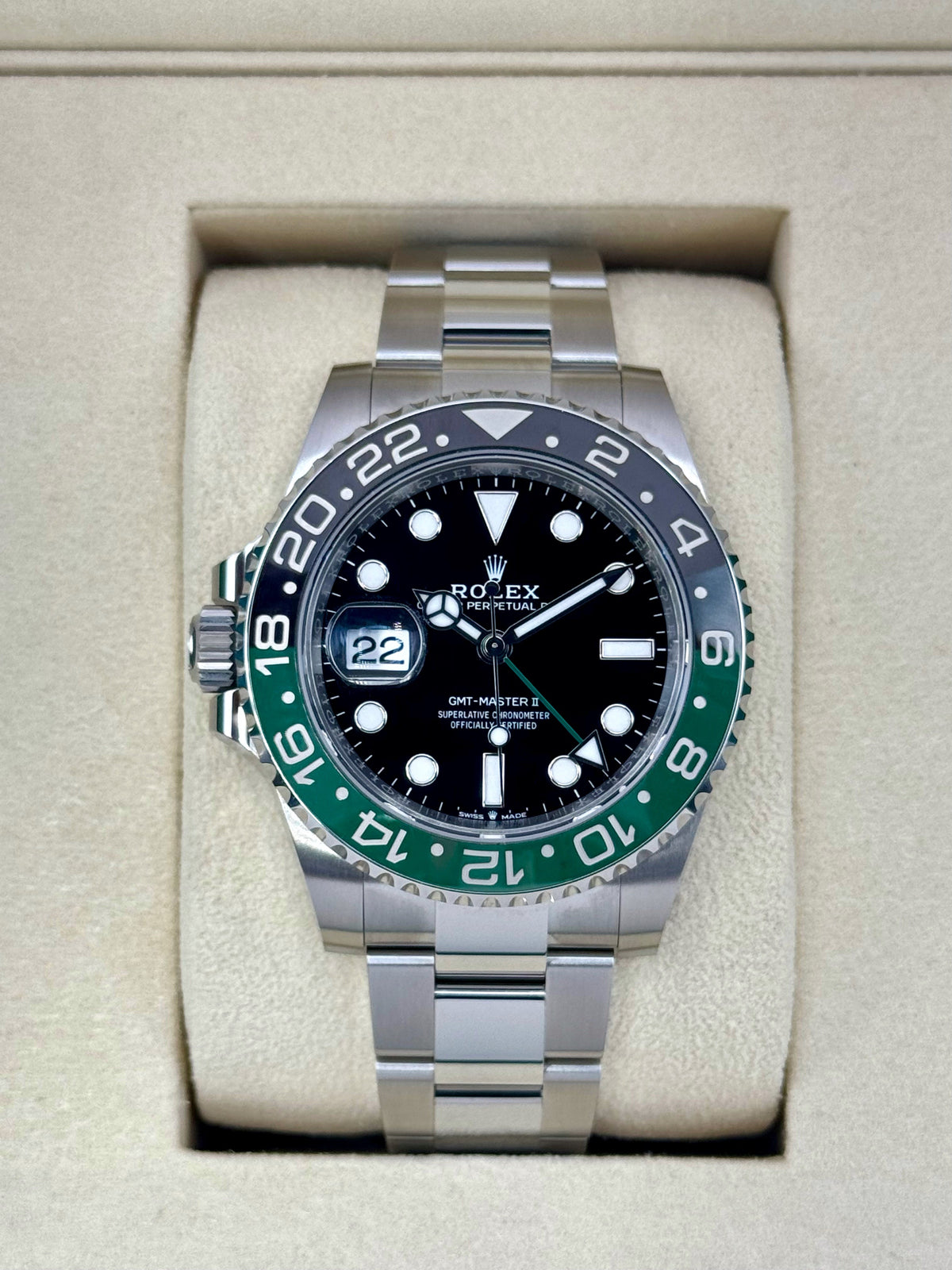 NEW 2026 Rolex GMT-Master II Sprite 40mm 126720VTNR Oyster
