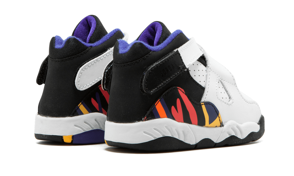 Jordan 8 BT TD "WHITE / INFRD 23 / BLACK / BRGHT CNCR" 305360 142