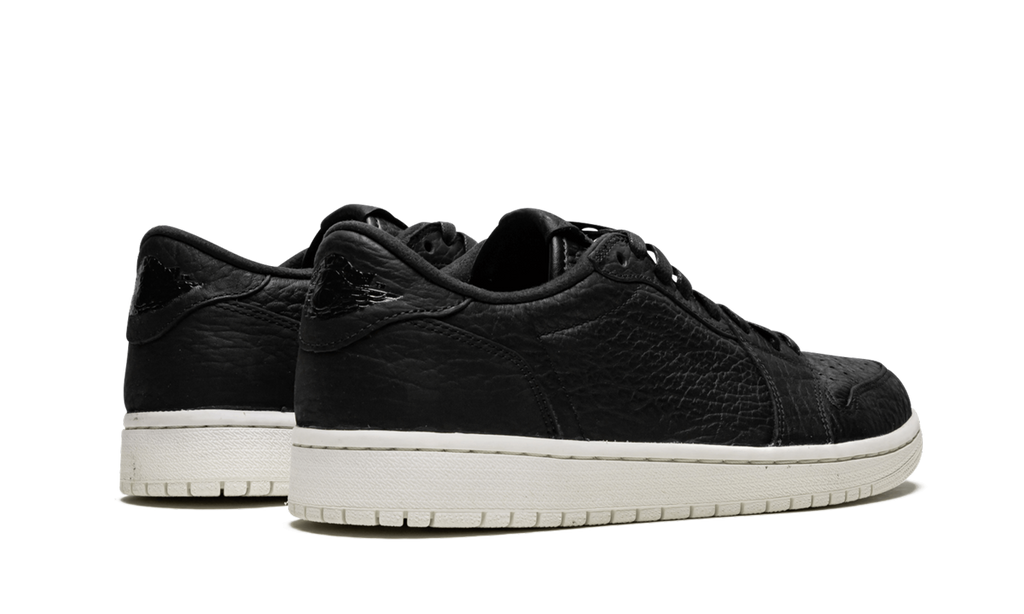 Air Jordan 1 Low Swooshless "Black" 848775 005