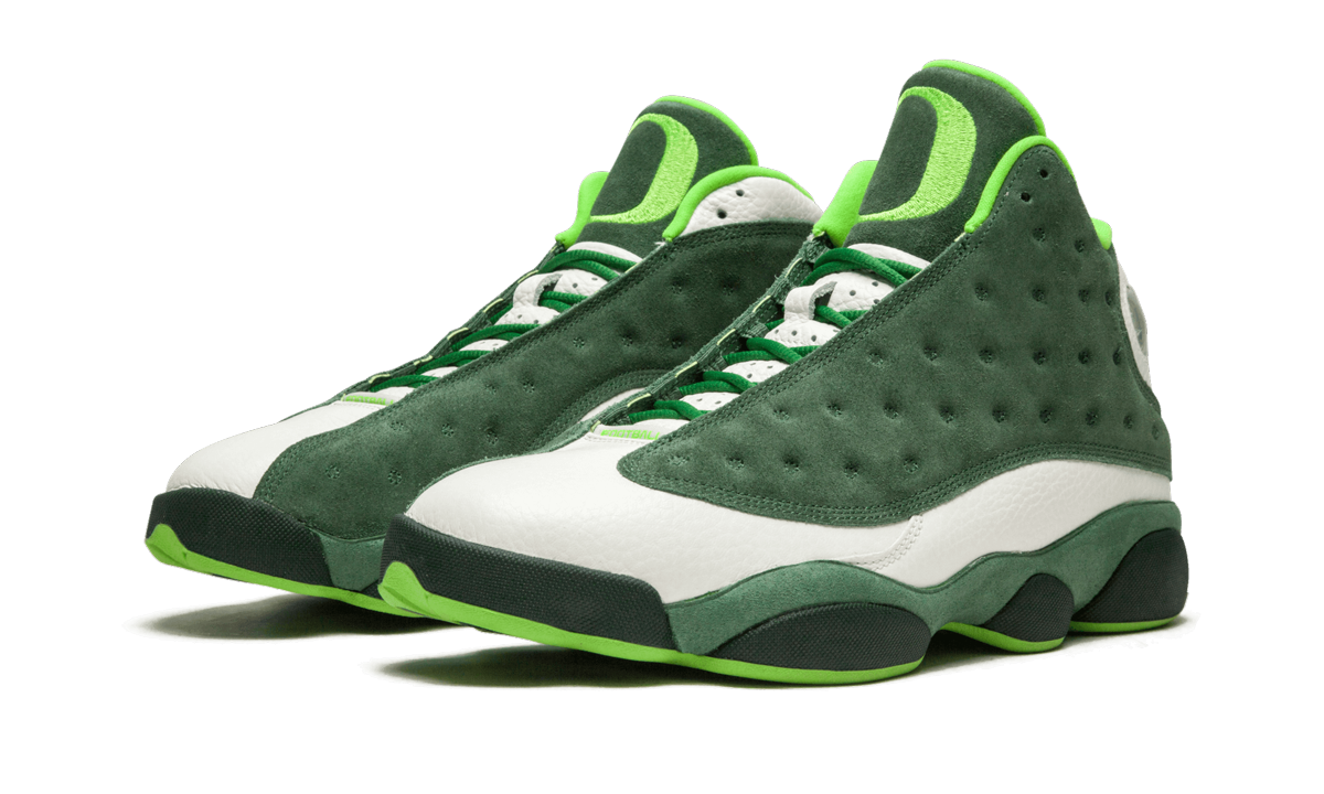 Air Jordan 13 Retro Promo "Oregon Ducks PE" AR4390 313