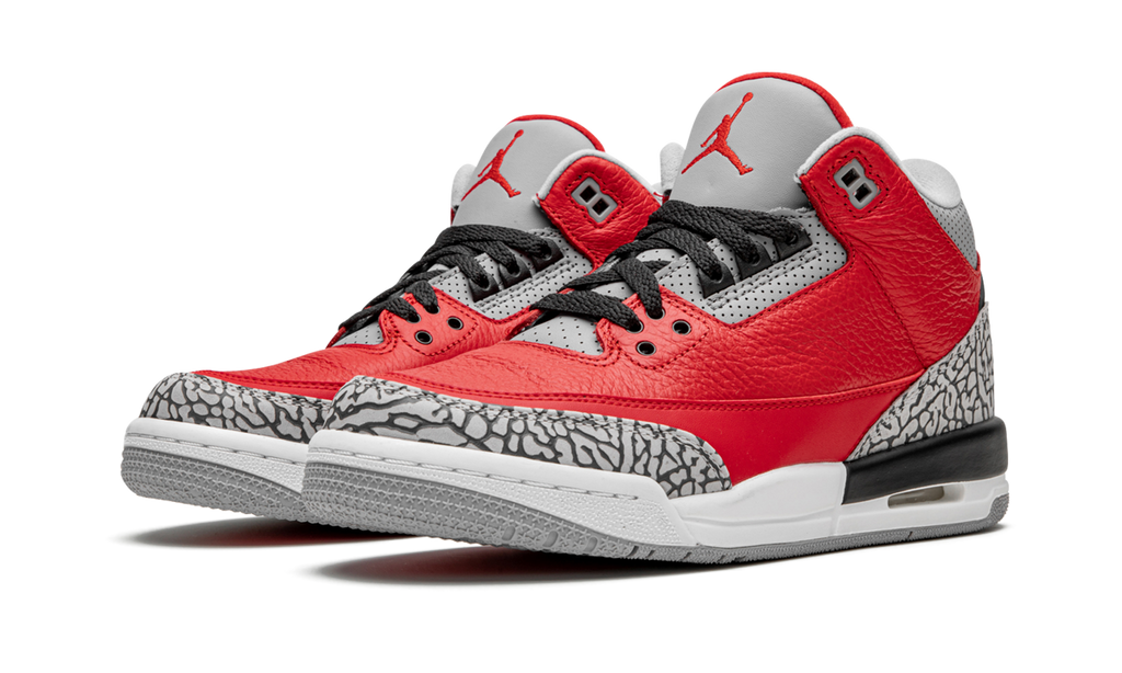 Air Jordan 3 Retro GS "Red Cement/Unite" CQ0488 600