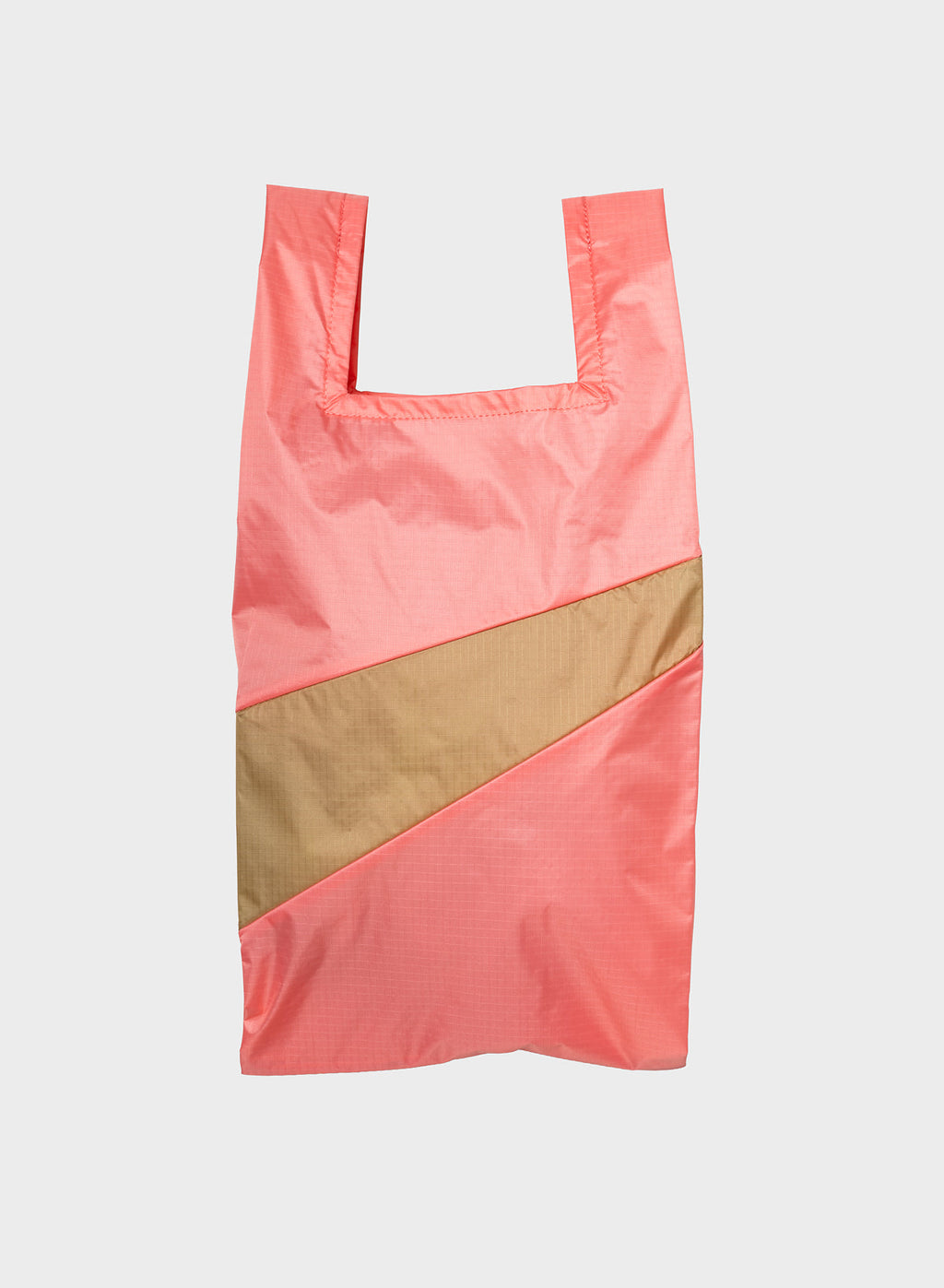The New Shopping Bag Coral & Moss Medium
