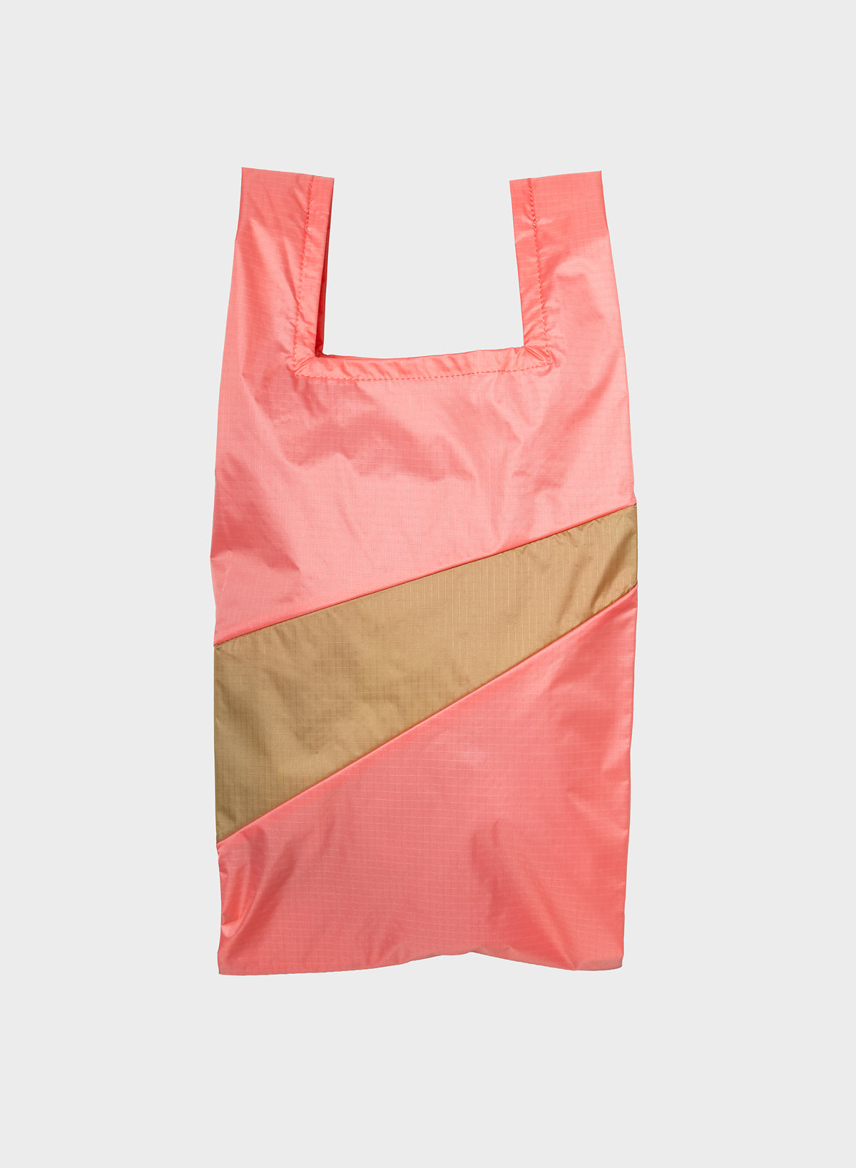 The New Shopping Bag Coral & Moss Medium