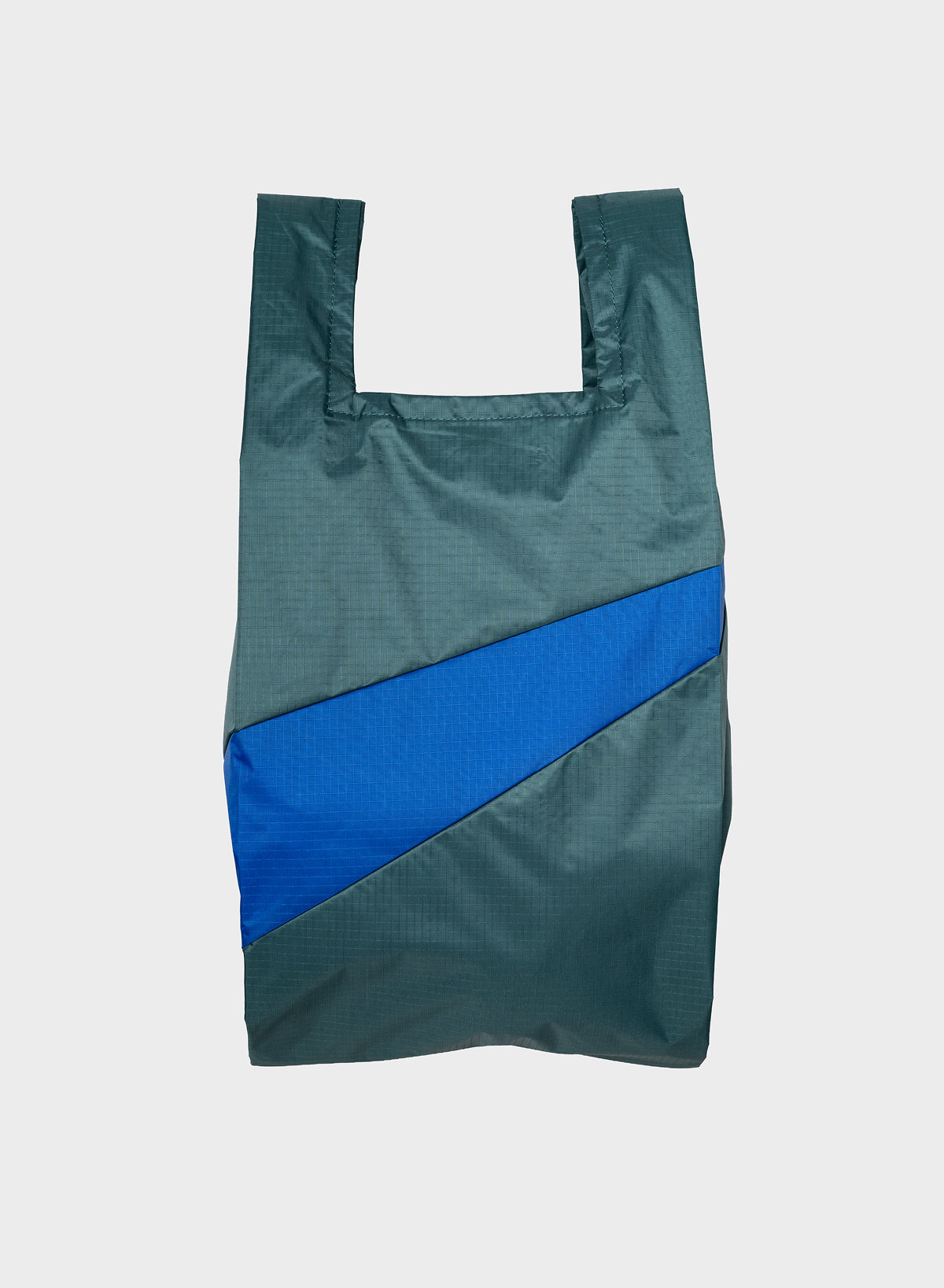 The New Shopping Bag Pine & Blue Medium