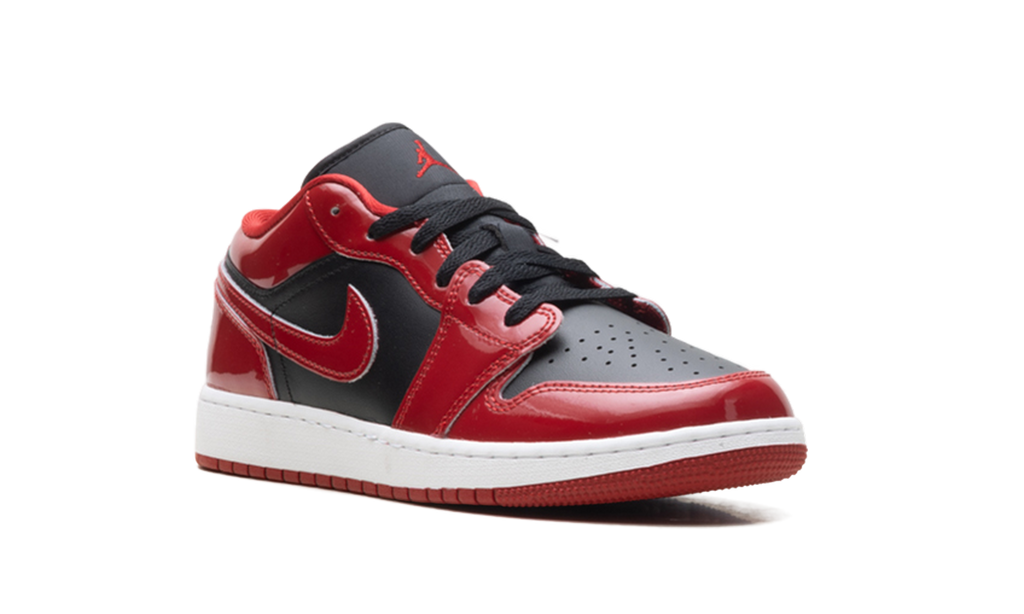 Air Jordan 1 Low SE GS "Patent Bred" HV4396 006