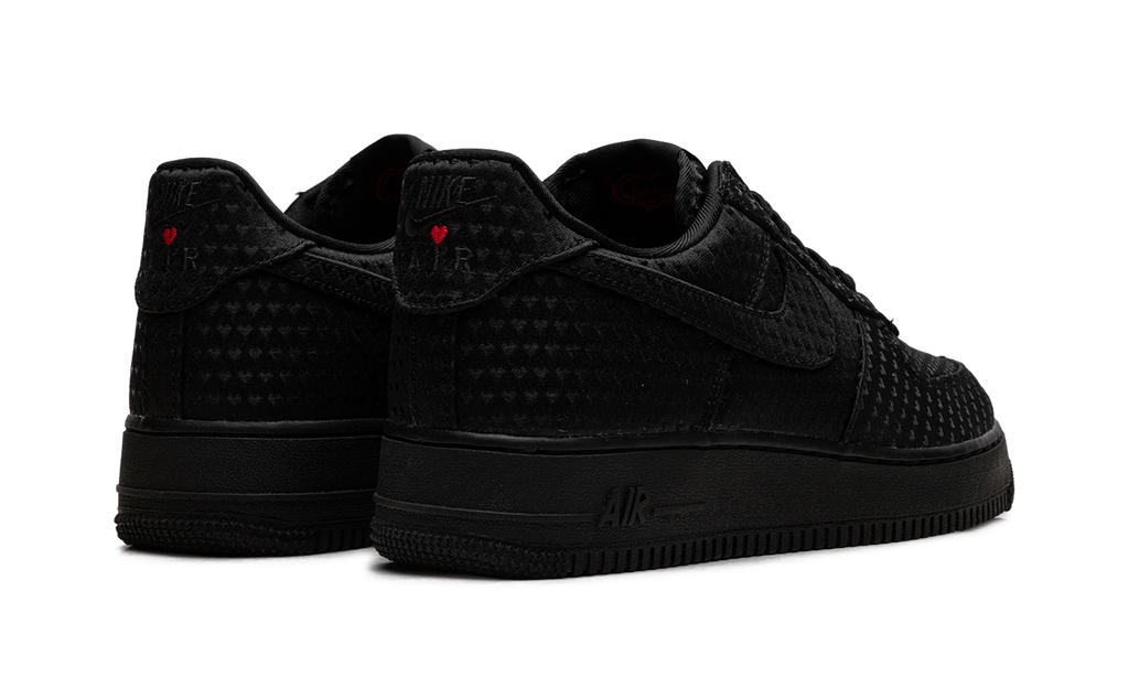 Nike Air Force 1 "Valentine's Day - Triple Black (2026)" IB6836 001