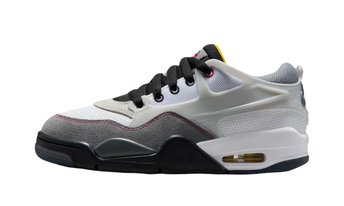 Jordan 4 RM Premium GS "White Black Smoke Grey Fire Red" IB8051 100