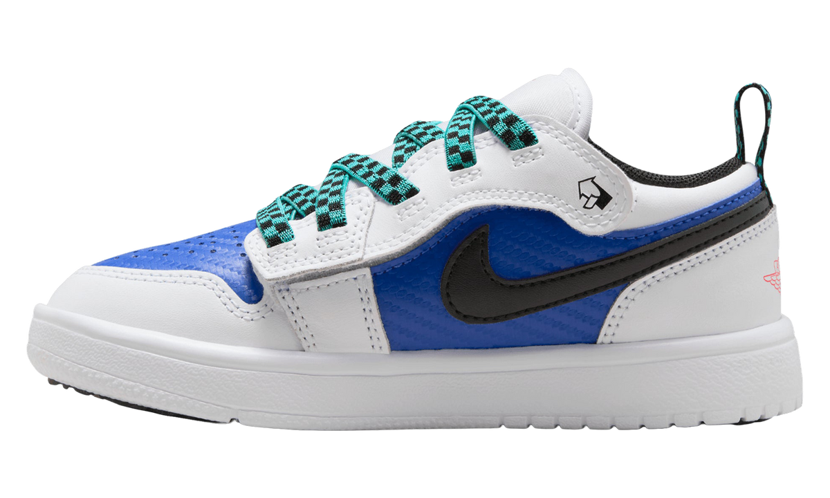 Jordan 1 Low ALT SE PS "White Hyper Royal Hyper Jade Black" FQ8708 100