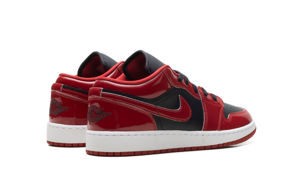 Air Jordan 1 Low SE GS "Patent Bred" HV4396 006