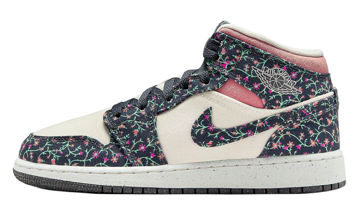 Air Jordan 1 Mid SE GS "red" FJ3451 001