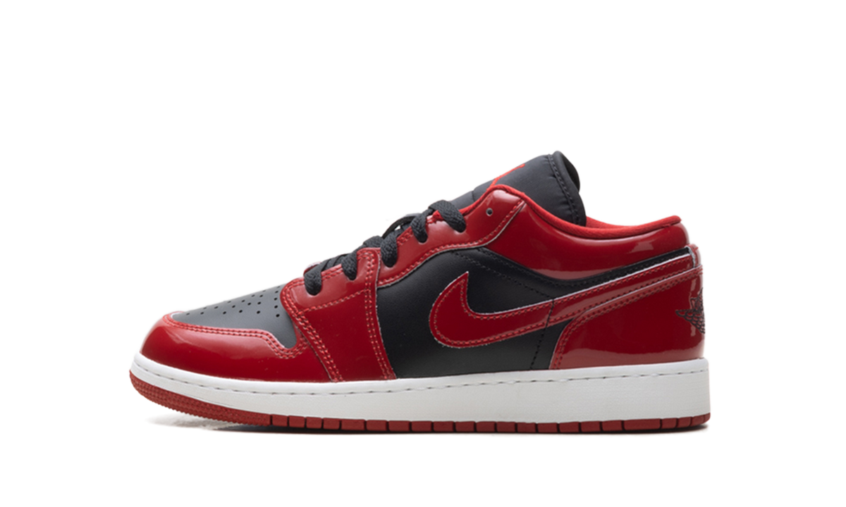 Air Jordan 1 Low SE GS "Patent Bred" HV4396 006