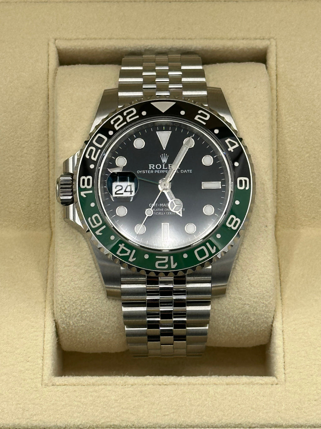 2023 Rolex GMT Master-II "Sprite" 40mm 126720VTNR Jubilee