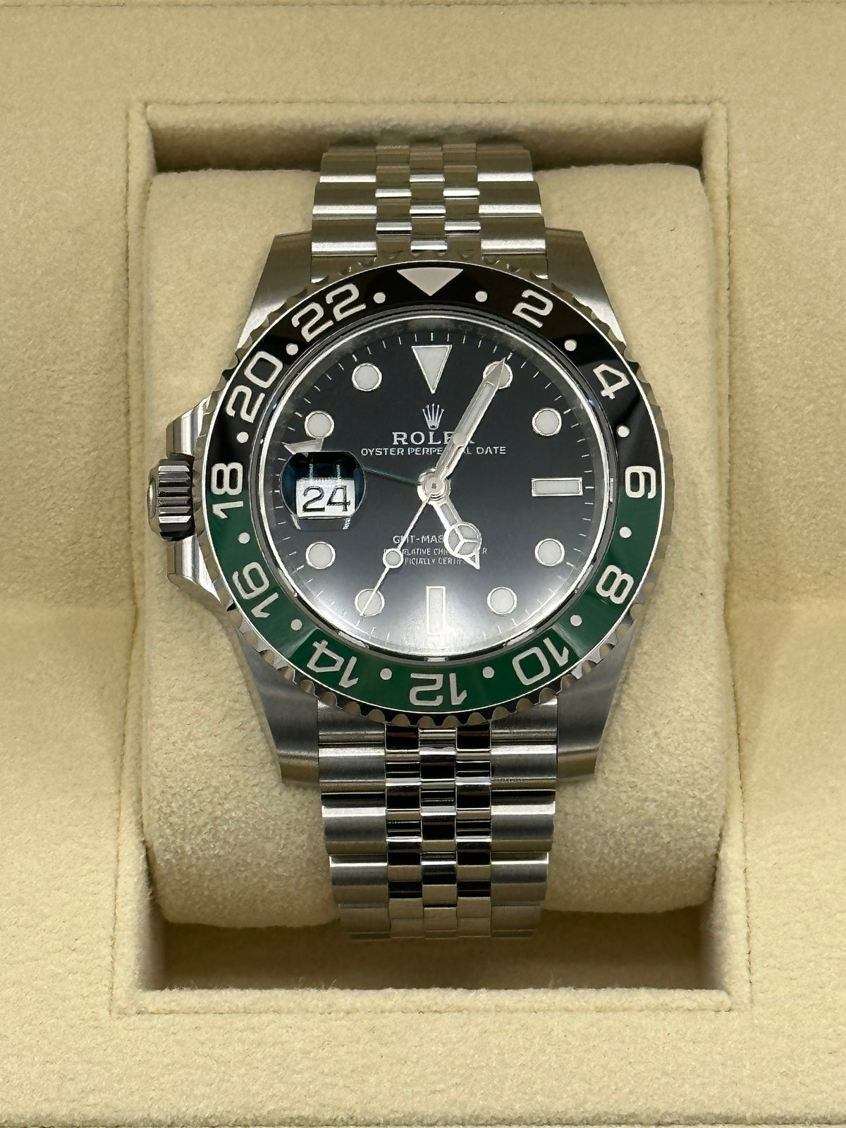 2023 Rolex GMT Master-II "Sprite" 40mm 126720VTNR Jubilee