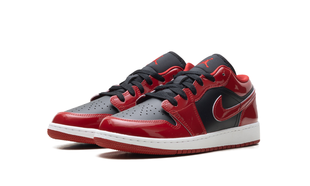 Air Jordan 1 Low SE GS "Patent Bred" HV4396 006