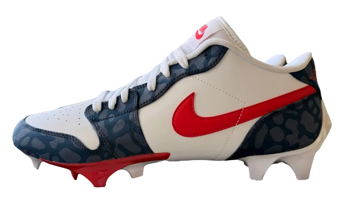 Jordan 1 Low "Vapor Edge Elite PE Cleats - Howard University" IF5608 446
