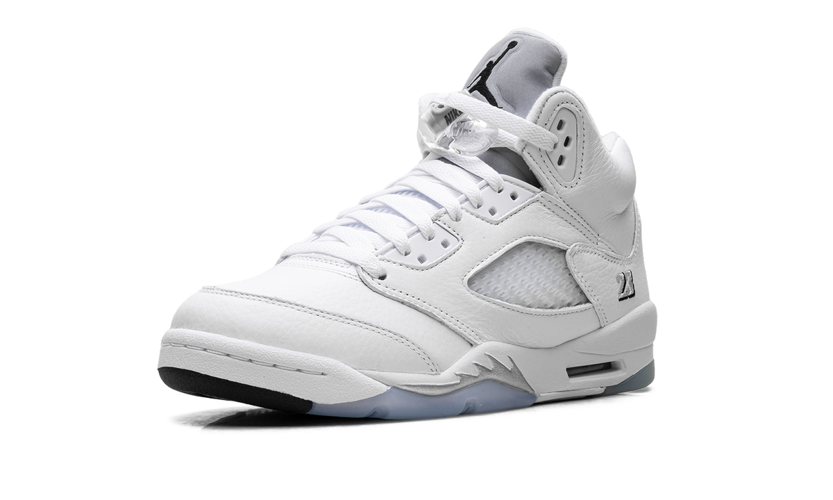 Air Jordan 5 Retro OG GS "White Metallic (2026)" HQ7980 103
