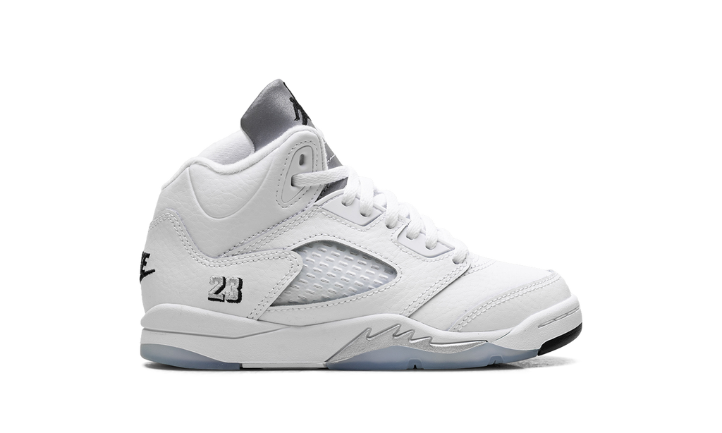 Air Jordan 5 Retro OG PS "White Metallic (2026)" HQ7979 103
