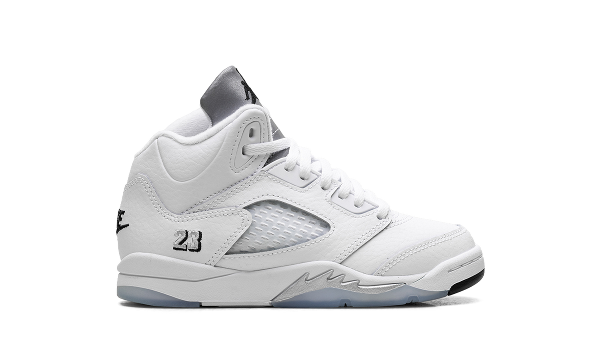 Air Jordan 5 Retro OG PS "White Metallic (2026)" HQ7979 103