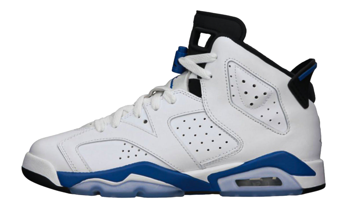 Air Jordan 6 Retro GS "Sport Blue" 384665 107
