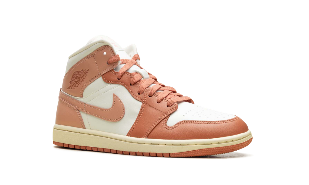 Air Jordan 1 Mid WMNS "Madder Root" BQ6472 180