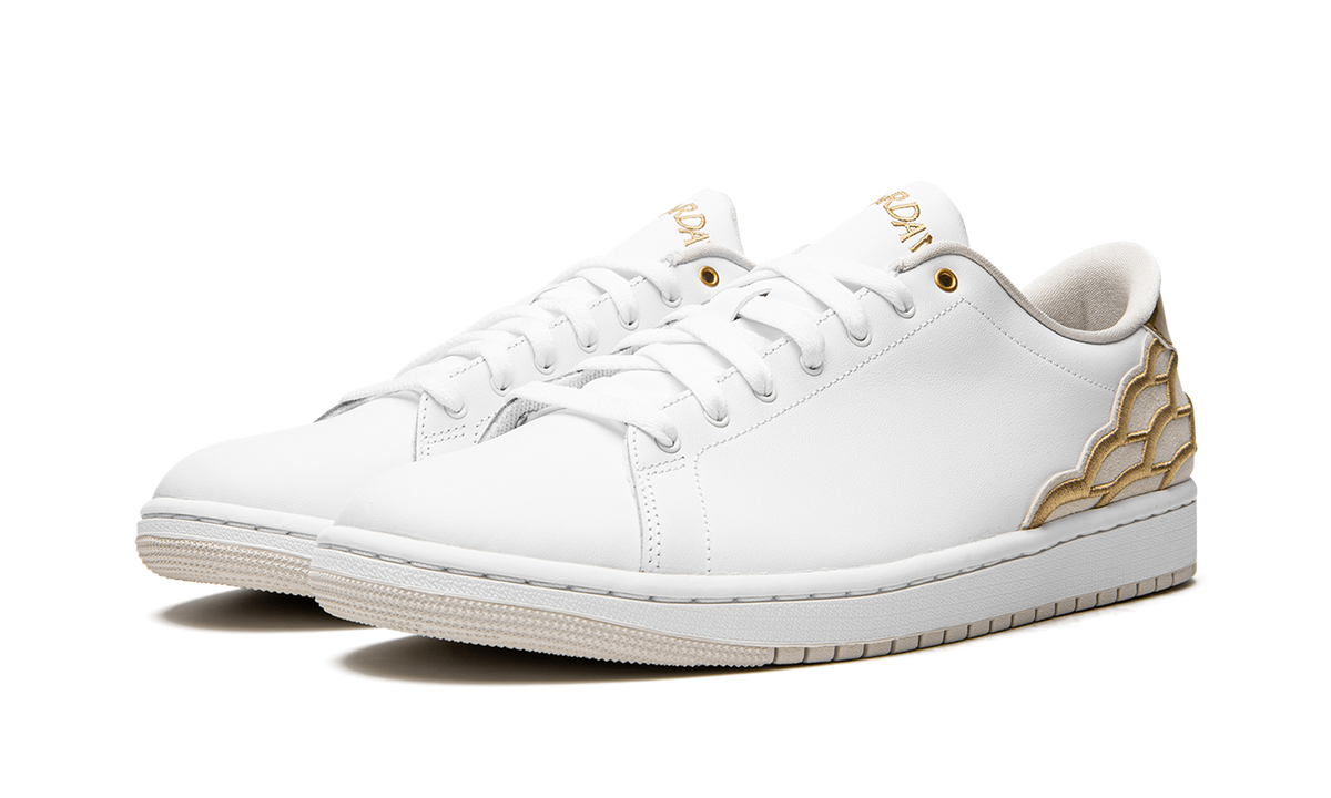 Air Jordan 1 Centre Court "White Gold" DQ8577 100