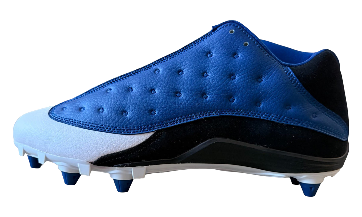Jordan 13 Low Detachable Cleats "Blue / Black-White" FA17 MNJDSP 727 M2
