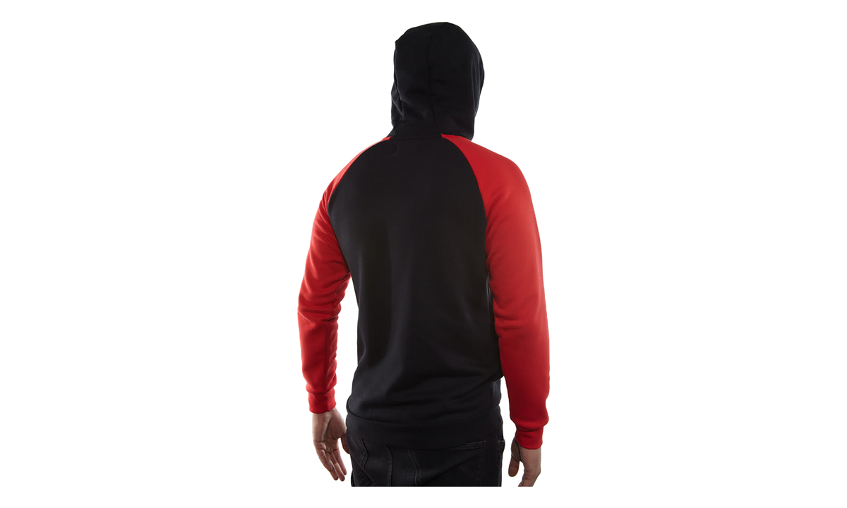 Air Jordan 13 Jumpman Pullover Hoodie "BLACK / UNIVERSITY RED" AR9780 010