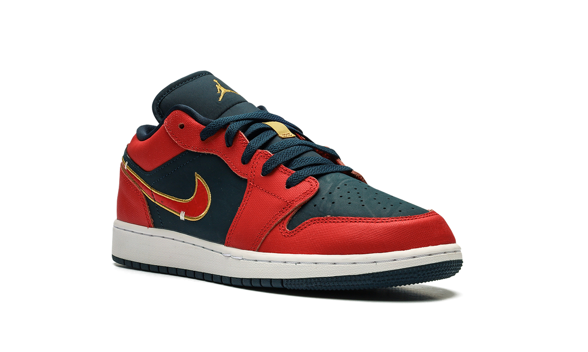 Jordan 1 Low GS "Armory Navy Sport Red" FQ7380 400