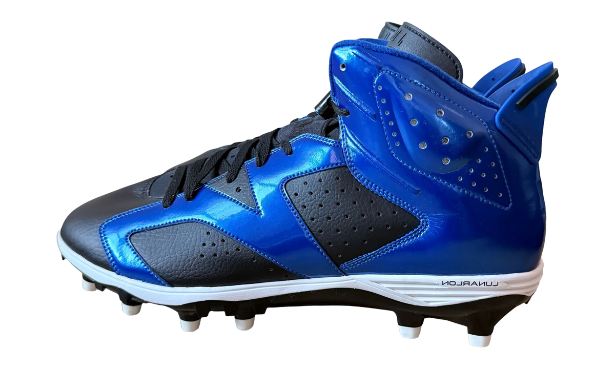 Jordan 6 Molded Cleats "Blue / Black-White" SU14 MNJDSP 793 M1