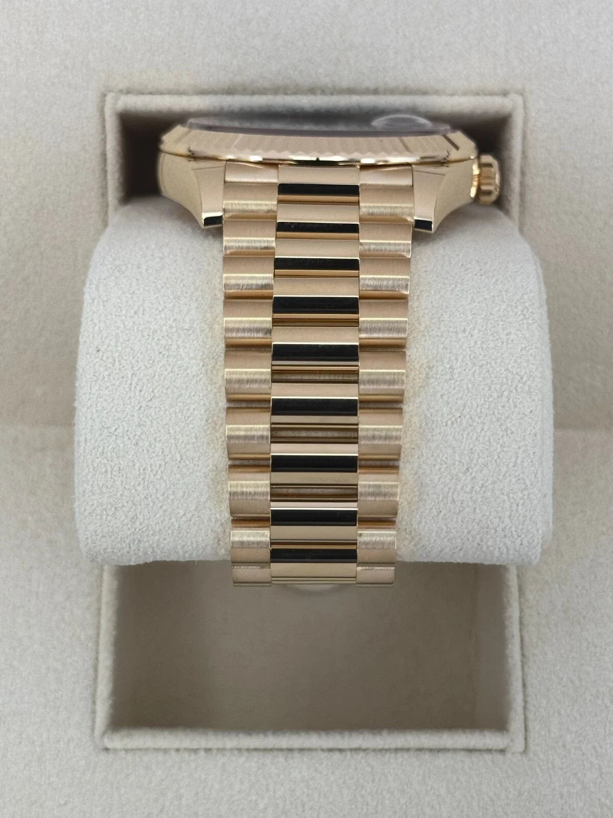 NEW 2025 Rolex Day-Date 40mm 228238 Yellow Gold Black Dial