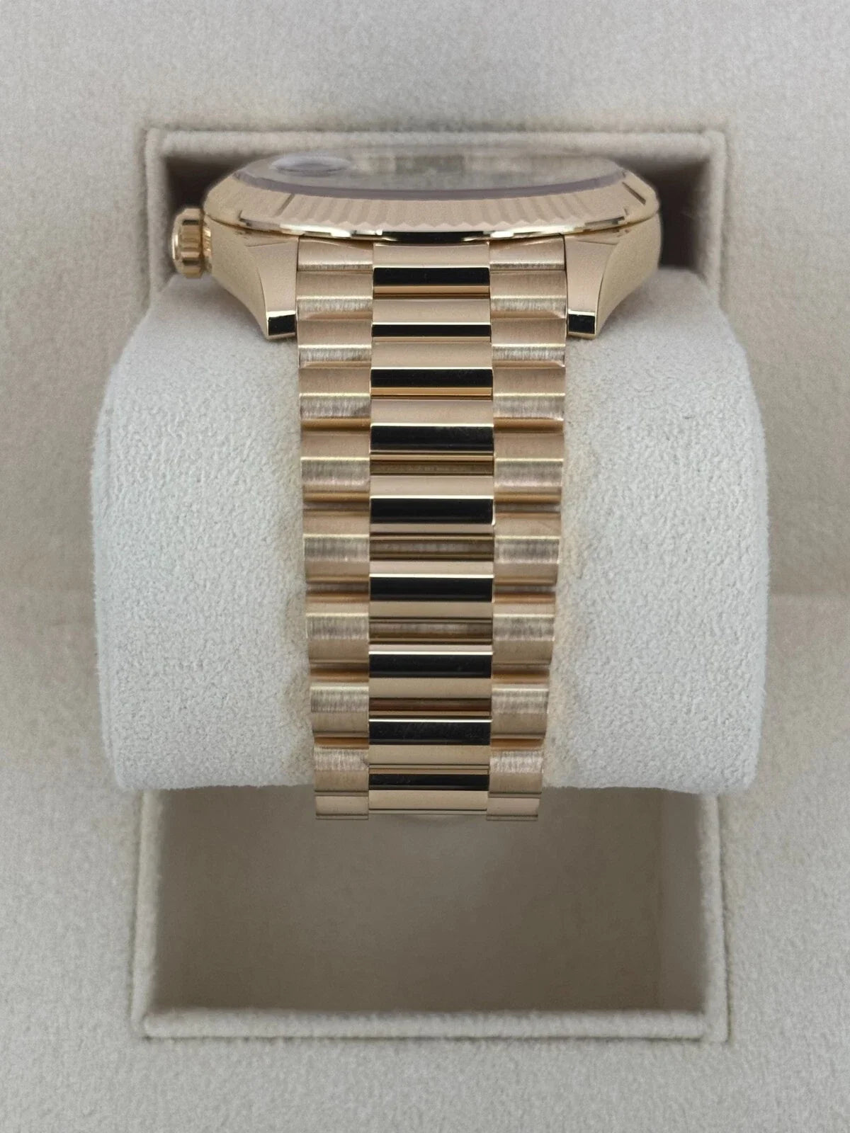 NEW 2025 Rolex Day-Date 40mm 228238 Yellow Gold Black Dial