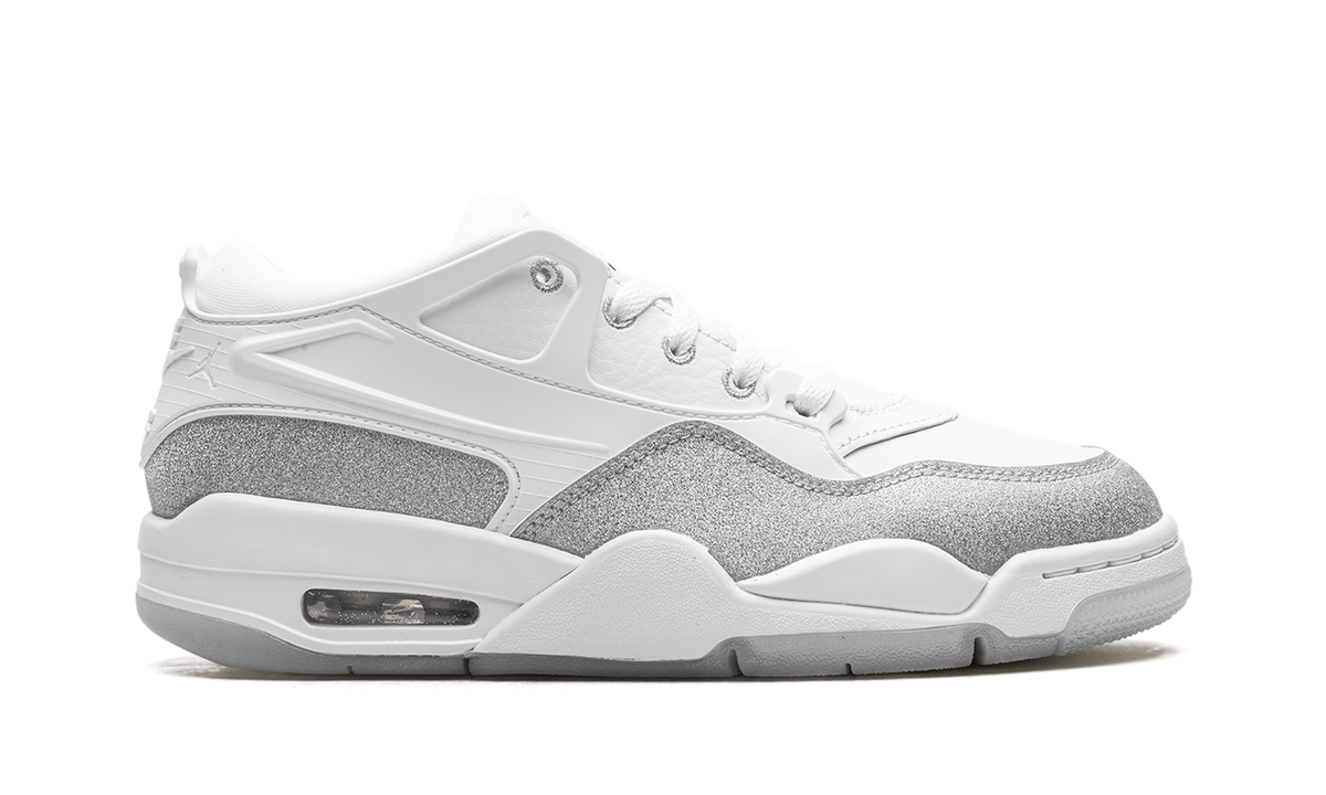 Air Jordan 4 RM WMNS "White Metallic Silver" HQ3441 111