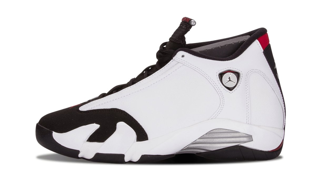 Air Jordan 14 Retro "Black Toe" 487471 102