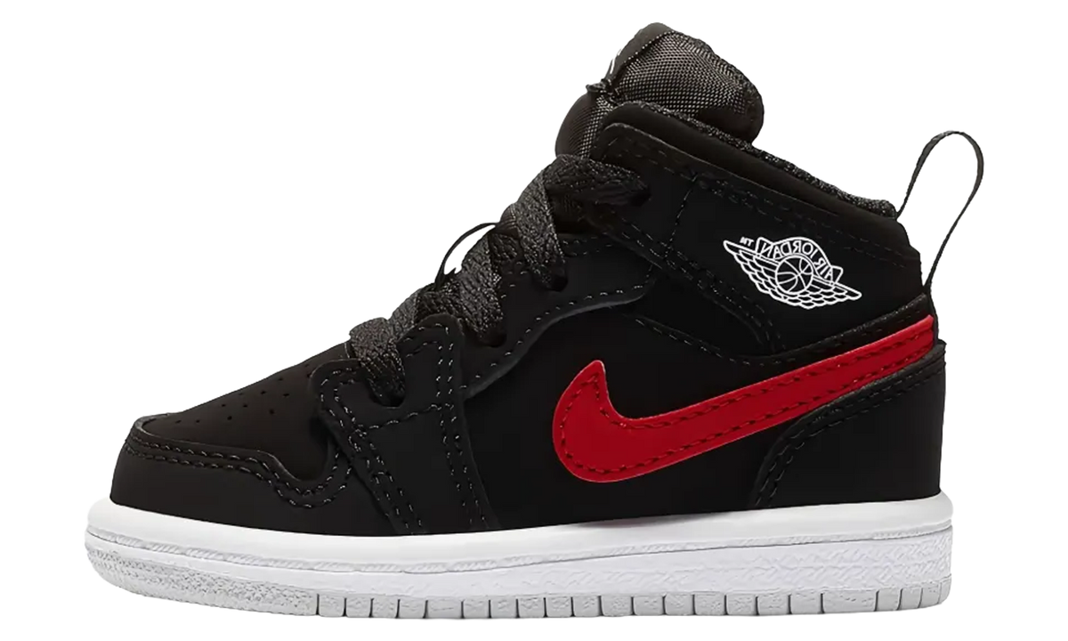 Air Jordan 1 Mid TD "Red Blue Swoosh" 640735 065